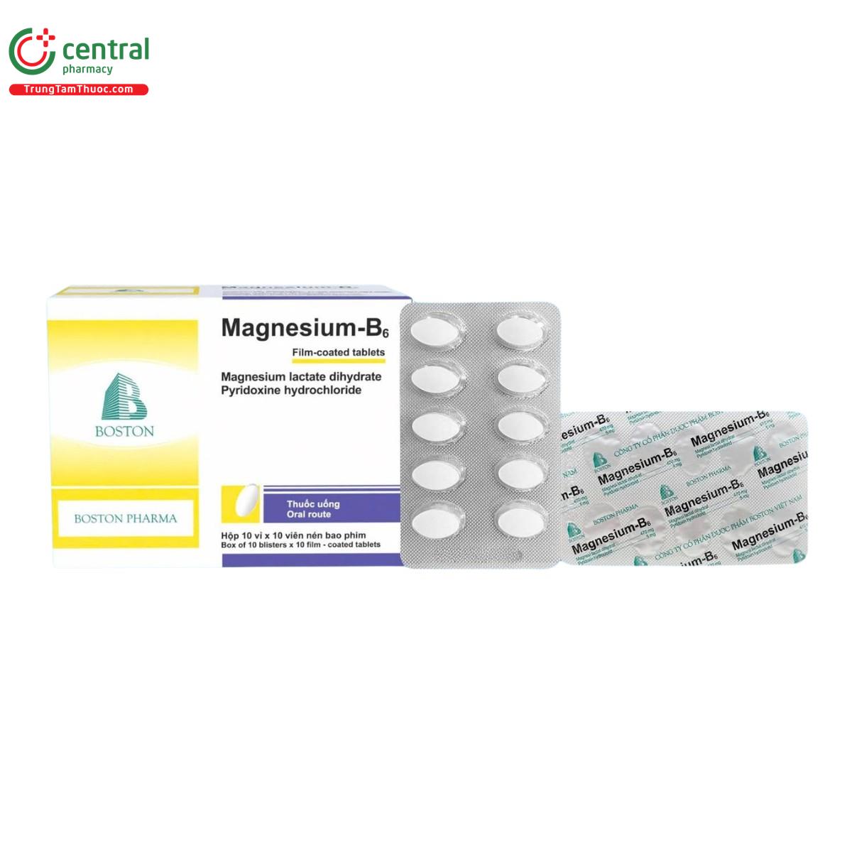 thuoc magnesium b6 boston pharma D1855 thuoc magnesium b6 boston pharma D1855