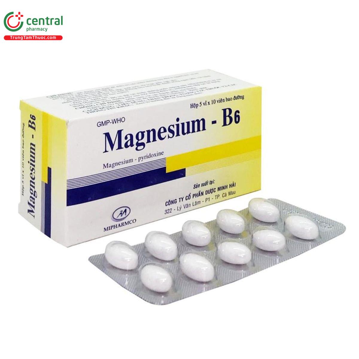 thuoc magnesium b6 mipharmco 1 C0133 thuoc magnesium b6 mipharmco 1 C0133