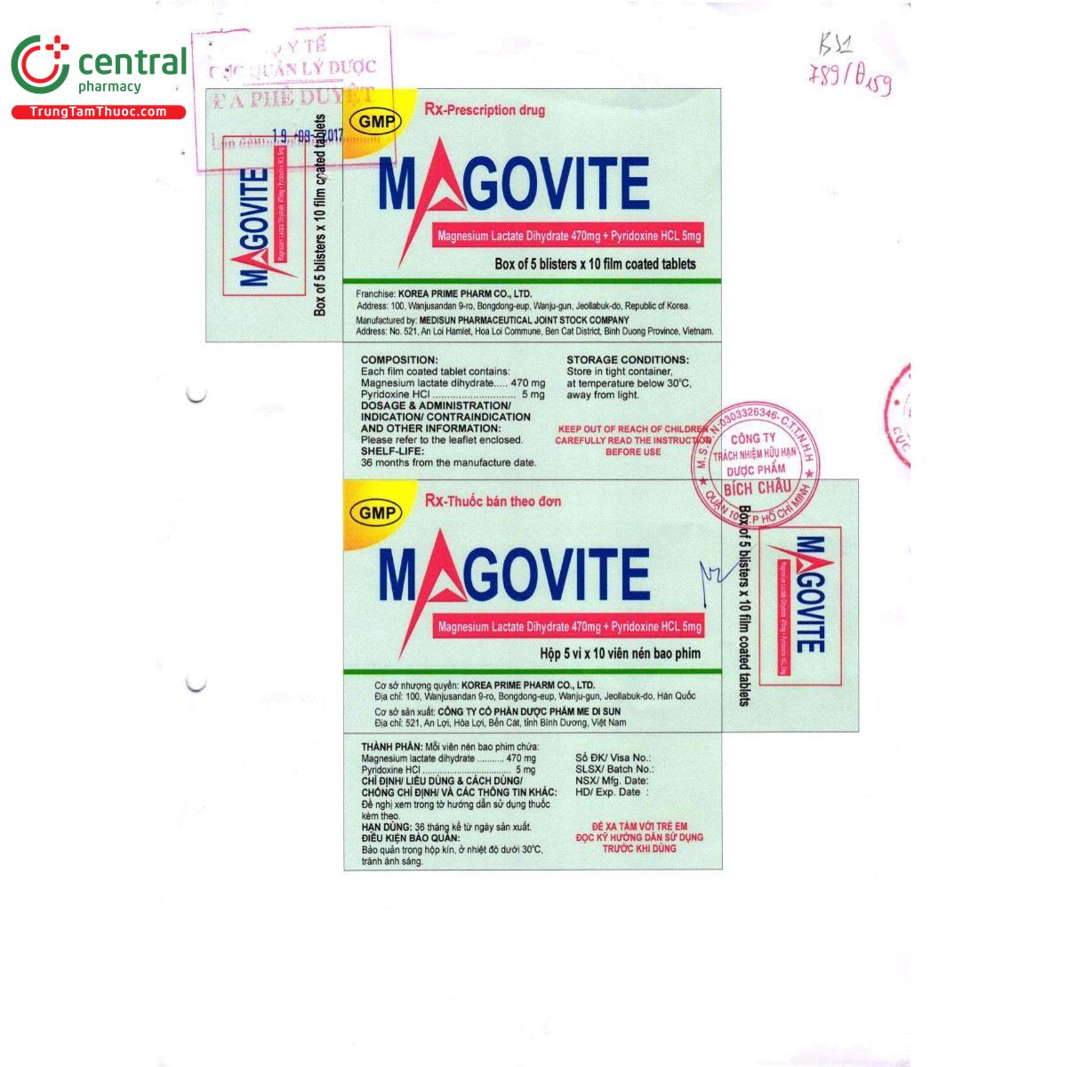 thuoc magovite 470mg 5mg 2 Q6033 thuoc magovite 470mg 5mg 2 Q6033