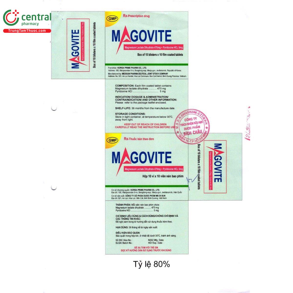 thuoc magovite 470mg 5mg 3 A0660 thuoc magovite 470mg 5mg 3 A0660