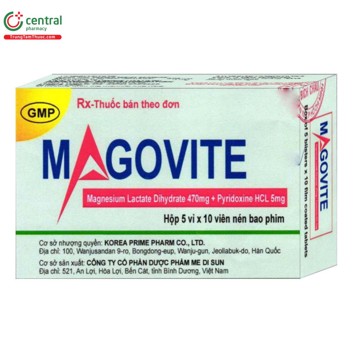 thuoc magovite 470mg 5mg K4364 thuoc magovite 470mg 5mg K4364