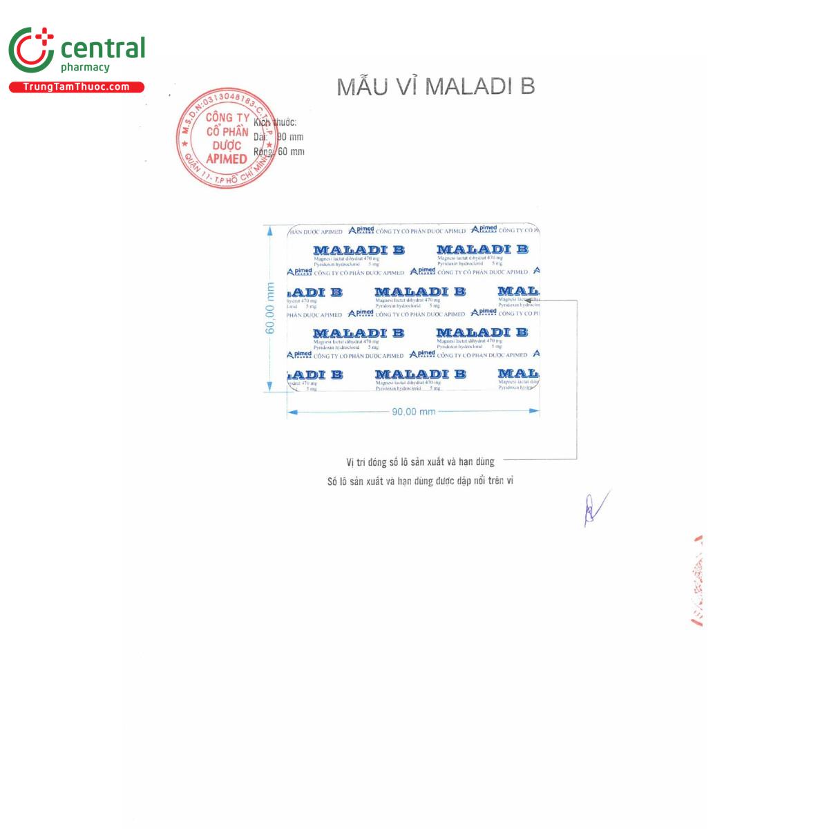 thuoc maladi b 470mg 5mg 4 H2770 thuoc maladi b 470mg 5mg 4 H2770