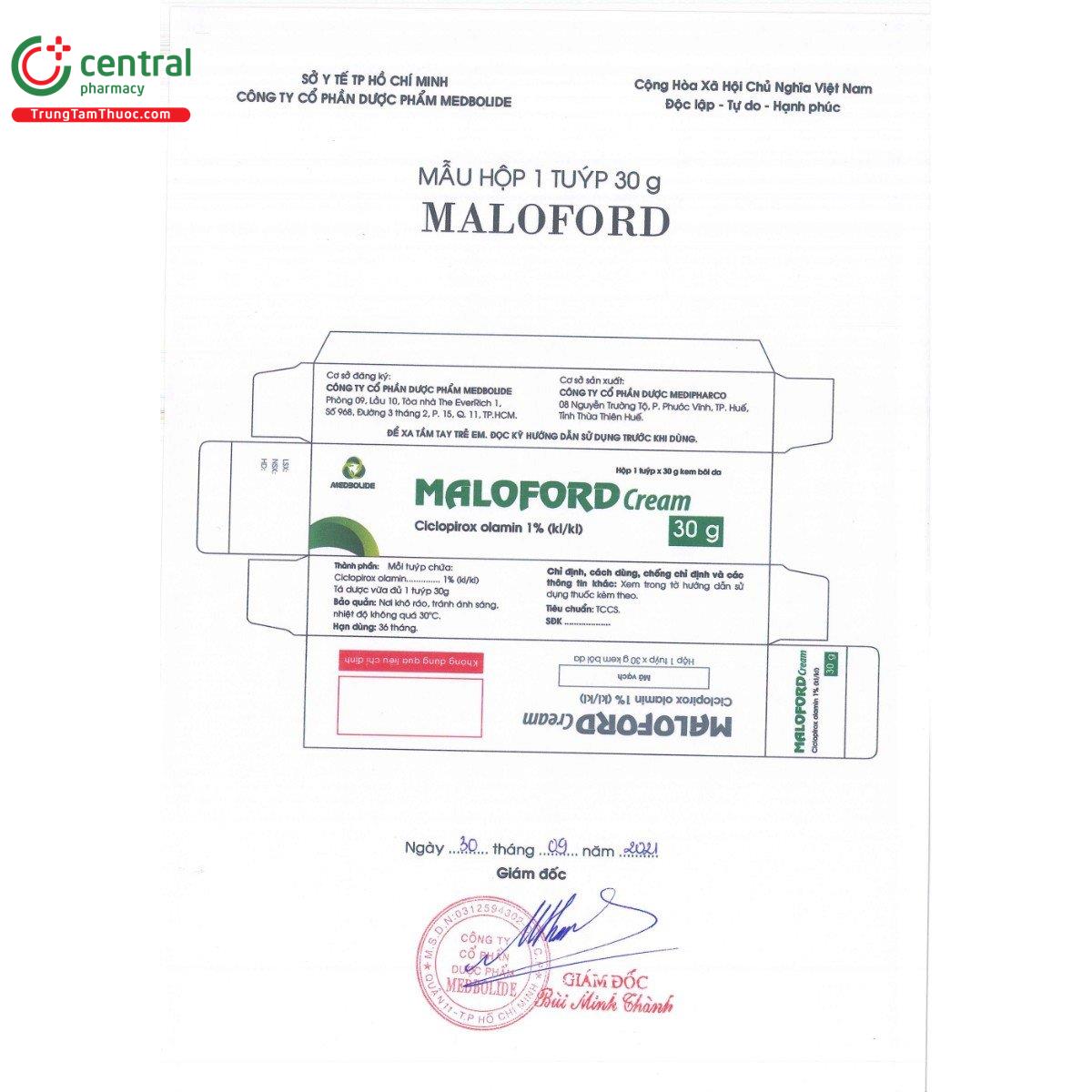 thuoc maloford cream 1 2 O6422