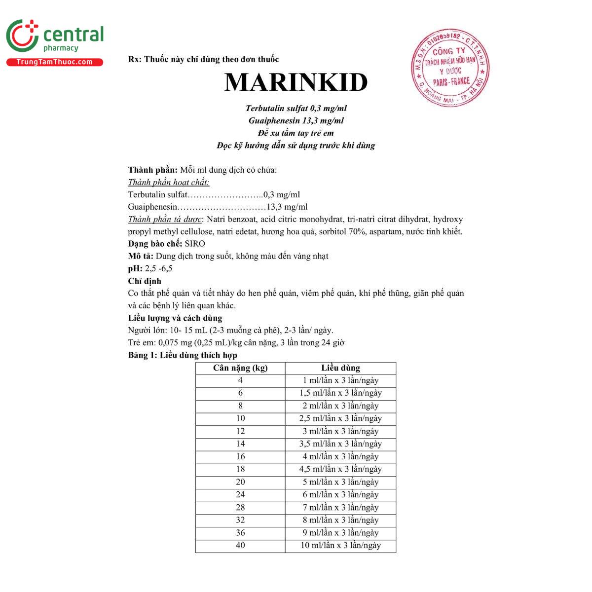 thuoc marinkid 4 F2320