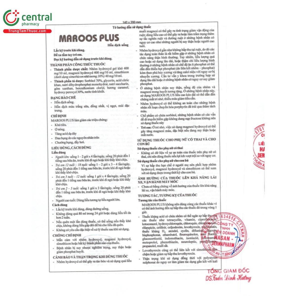 thuoc maroos plus 4 E1055 thuoc maroos plus 4 E1055