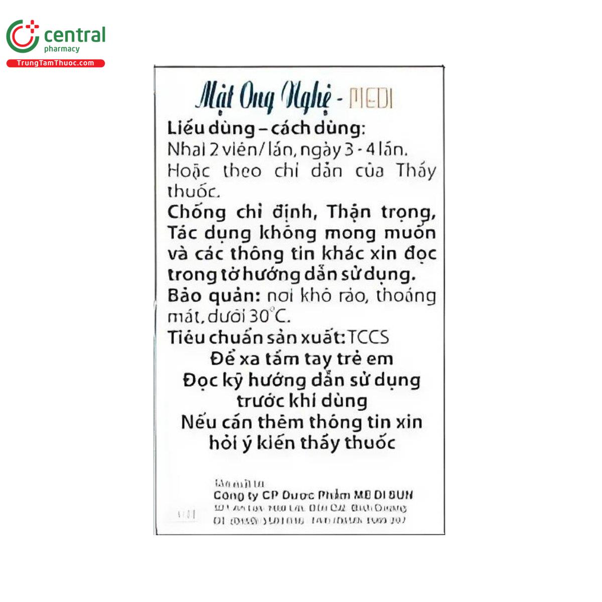 thuoc mat ong nghe medi 3 Q6062 thuoc mat ong nghe medi 3 Q6062