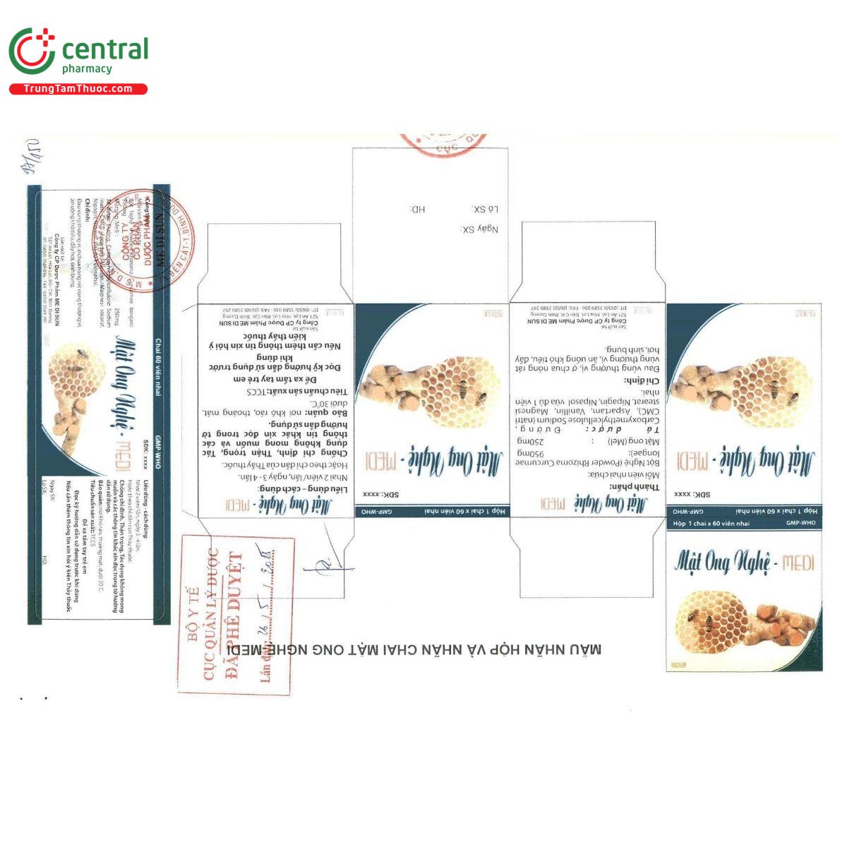 thuoc mat ong nghe medi 4 B0718 thuoc mat ong nghe medi 4 B0718