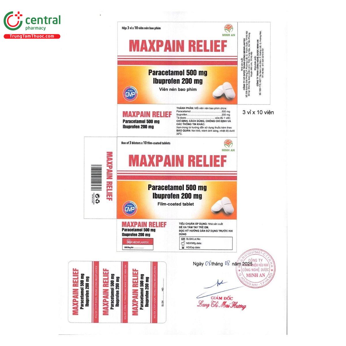 thuoc maxpain relief 2 C0738 thuoc maxpain relief 2 C0738