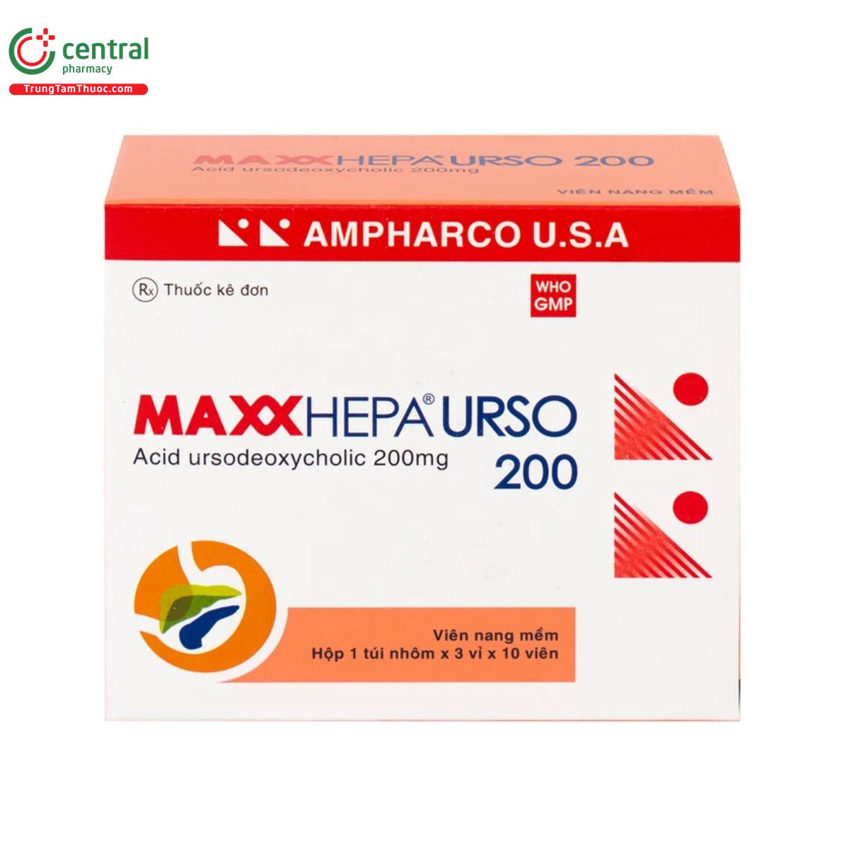 thuoc maxxhepa urso 200mg 2 A0635 thuoc maxxhepa urso 200mg 2 A0635