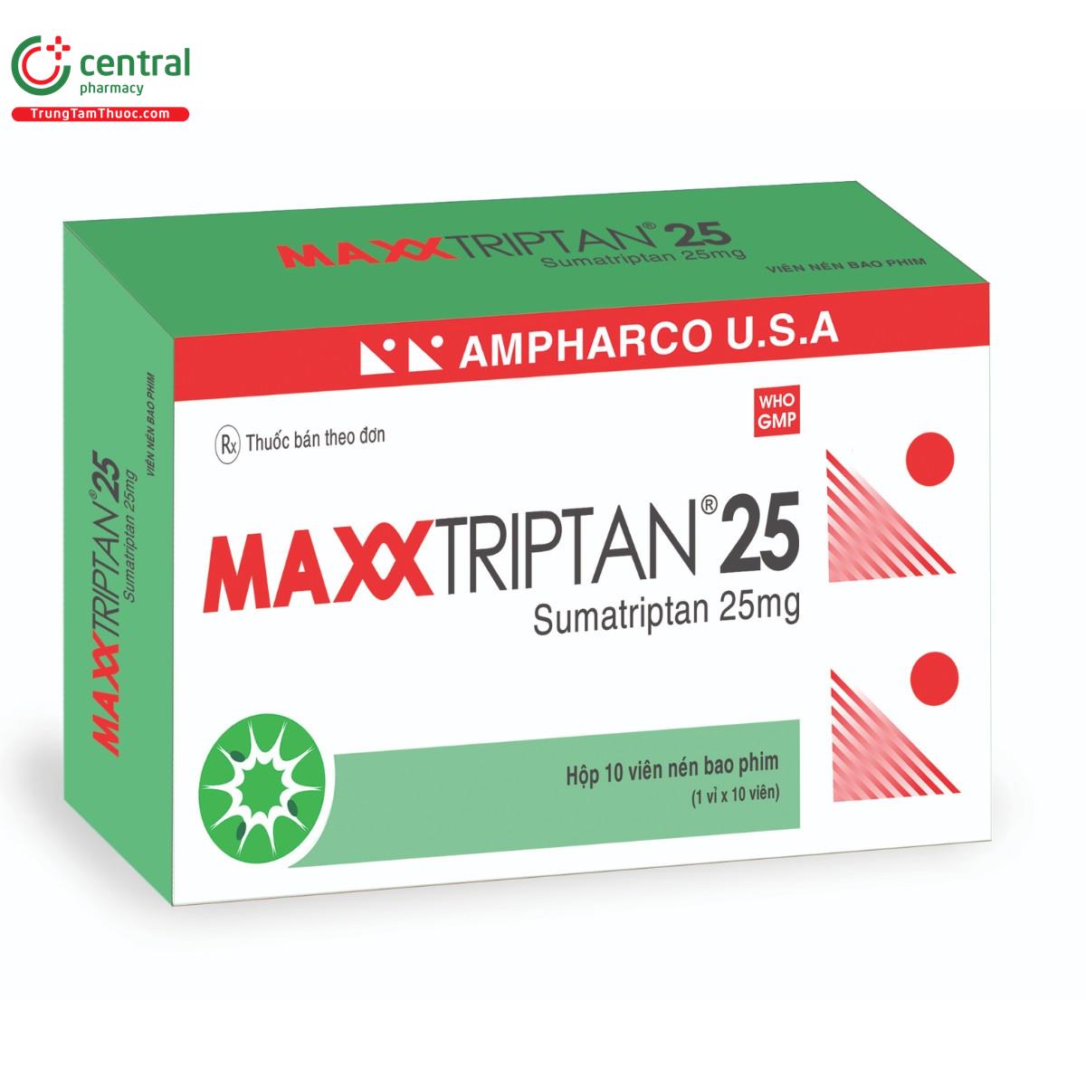 thuoc maxxtriptan 25 1 H3022