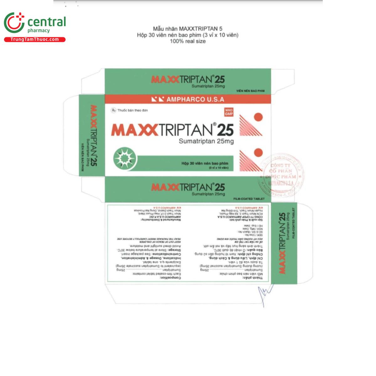 thuoc maxxtriptan 25 3 D1451