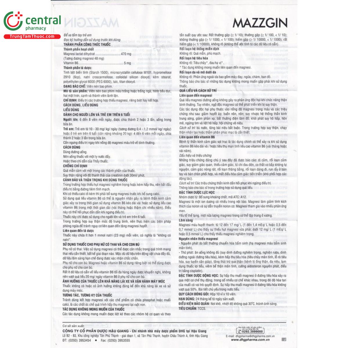thuoc mazzgin 470mg 5mg 10 K4338