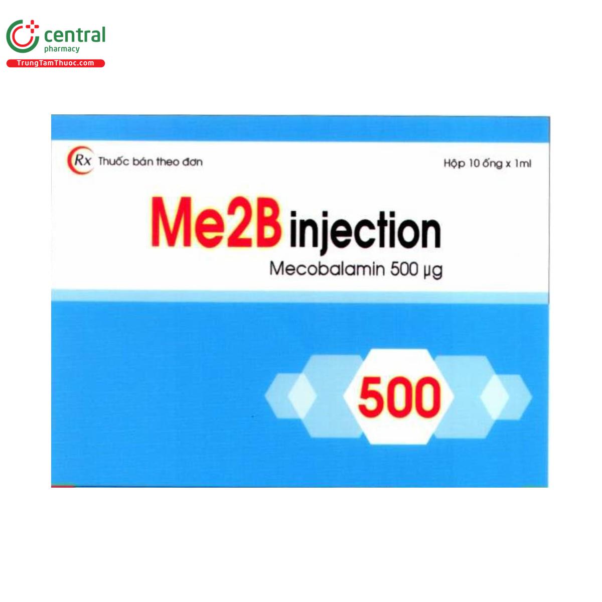 thuoc me2b injection 500mcg ml 1 K4256 thuoc me2b injection 500mcg ml 1 K4256