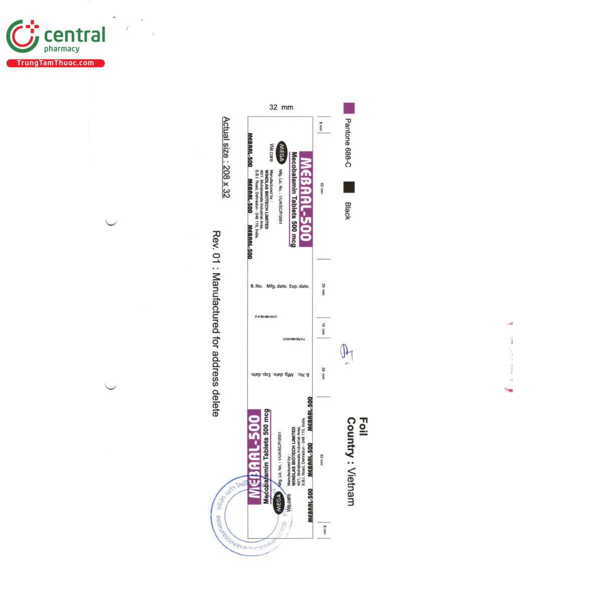 thuoc mebaal 500 3 D1842 thuoc mebaal 500 3 D1842