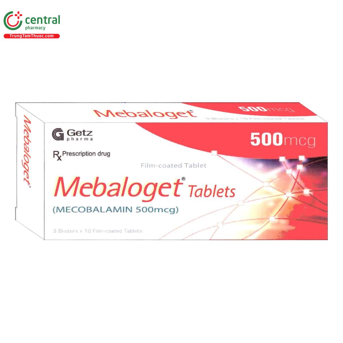 thuoc mebaloget tablets 500mcg C0327 thuoc mebaloget tablets 500mcg C0327
