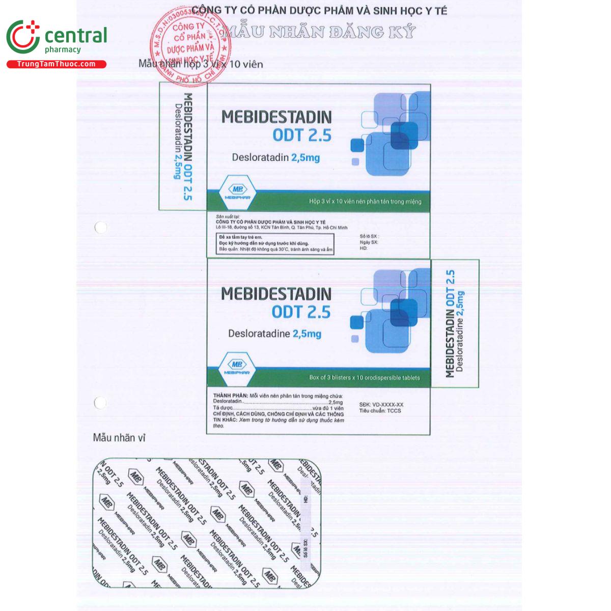 thuoc mebidestadin odt 2 5 3 1 E1021 thuoc mebidestadin odt 2 5 3 1 E1021