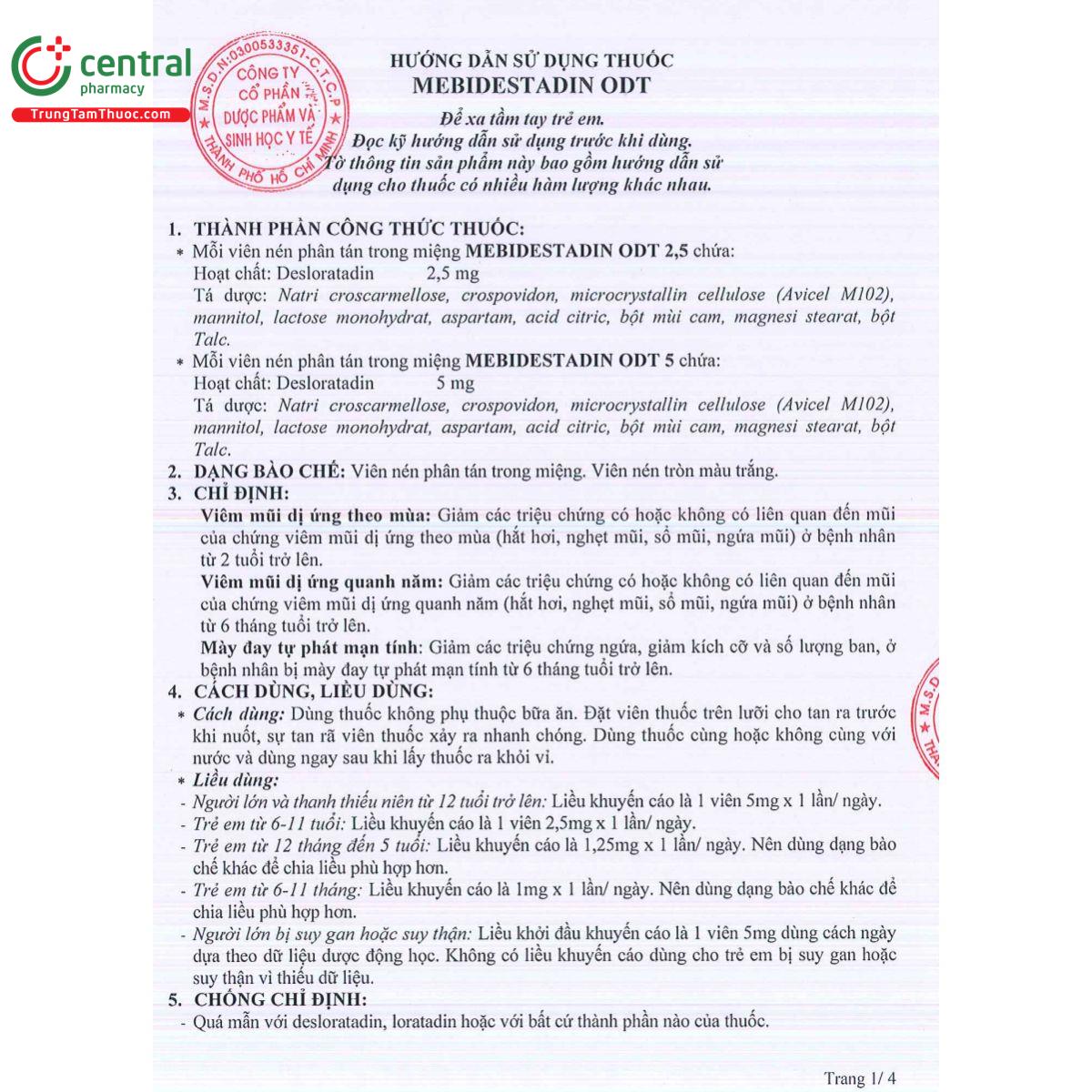 thuoc mebidestadin odt 2 5 4 L4657 thuoc mebidestadin odt 2 5 4 L4657