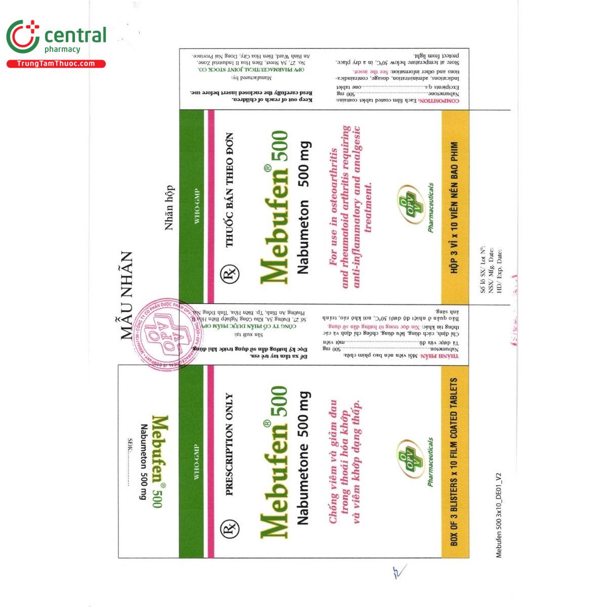 thuoc mebufen 500 3 L4541 thuoc mebufen 500 3 L4541