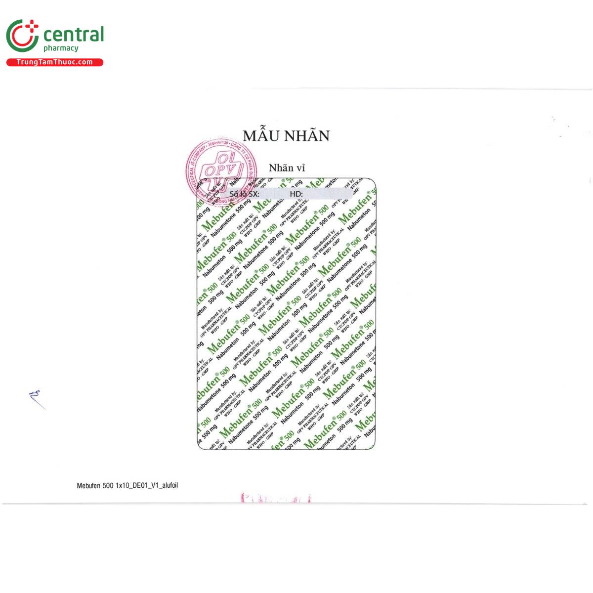thuoc mebufen 500 4 M5527 thuoc mebufen 500 4 M5527
