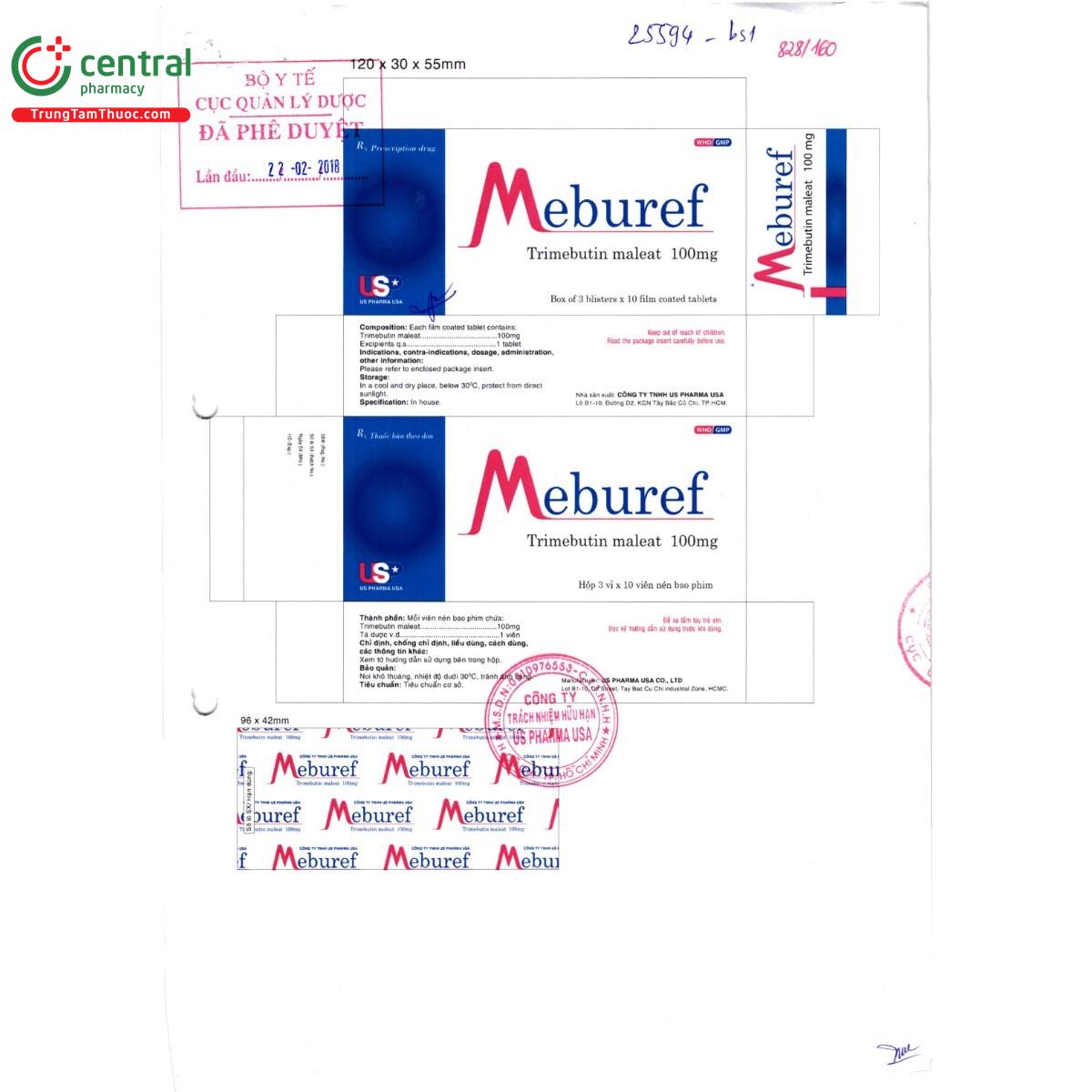 thuoc meburef 100mg 2 K4304 thuoc meburef 100mg 2 K4304