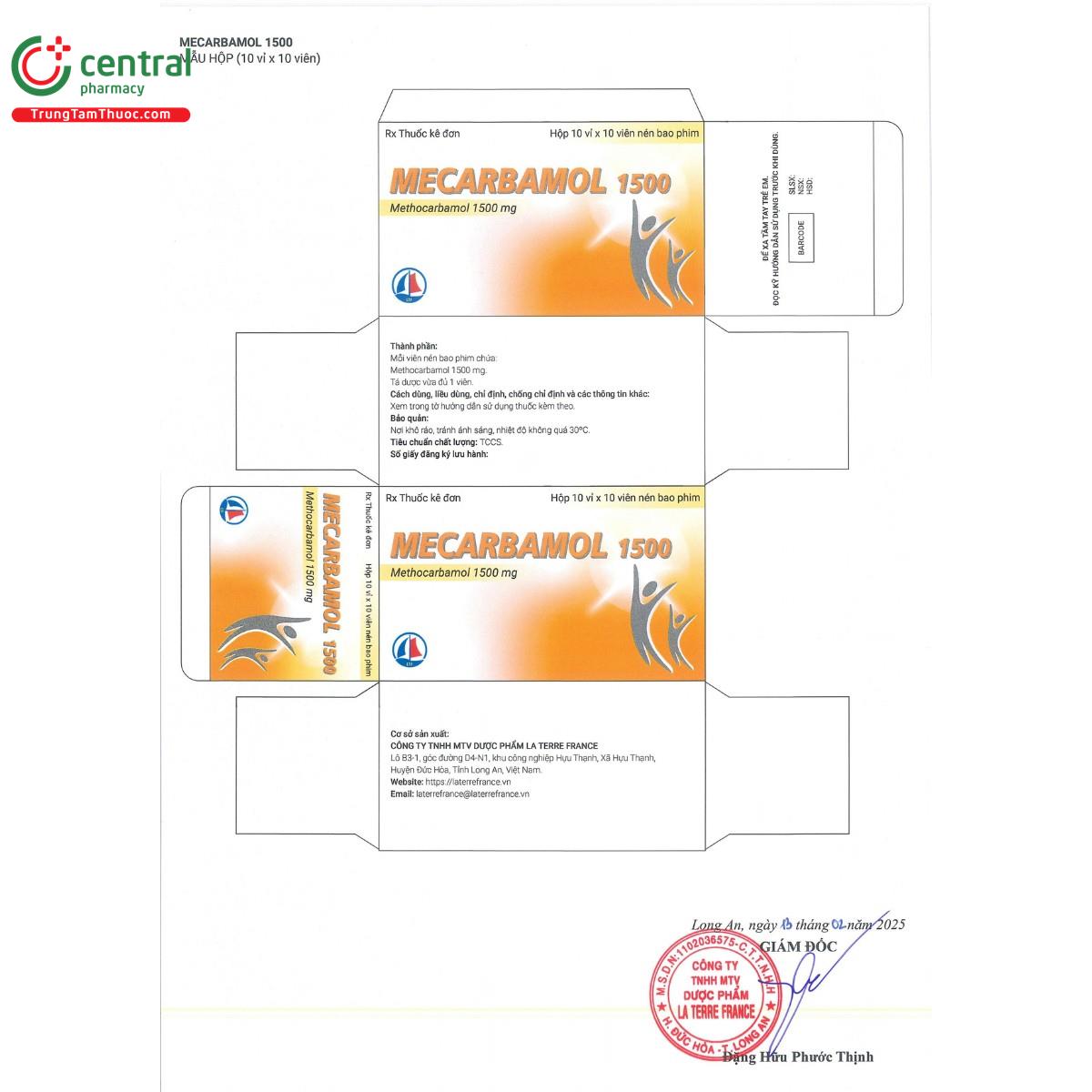thuoc mecarbamol 1500mg 3 L4863 thuoc mecarbamol 1500mg 3 L4863