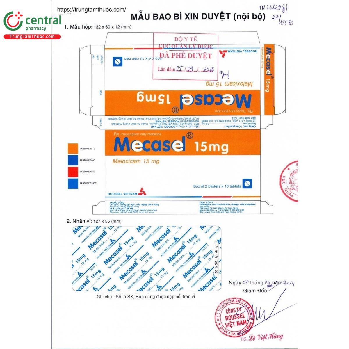 thuoc mecasel 15mg 4 E2043