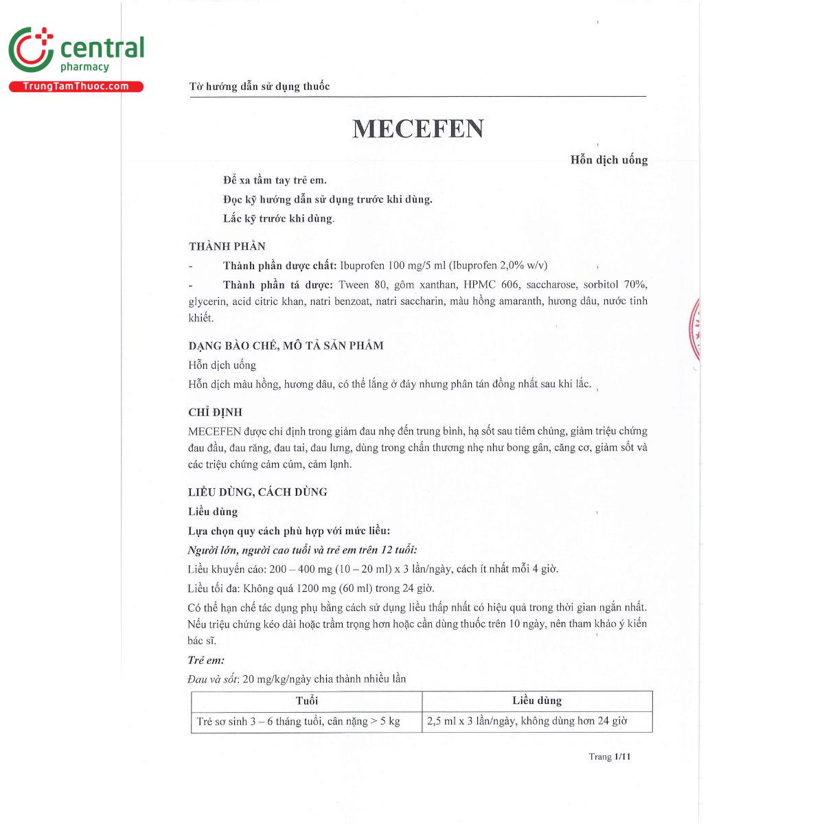 thuoc mecefen 4 L4426 thuoc mecefen 4 L4426