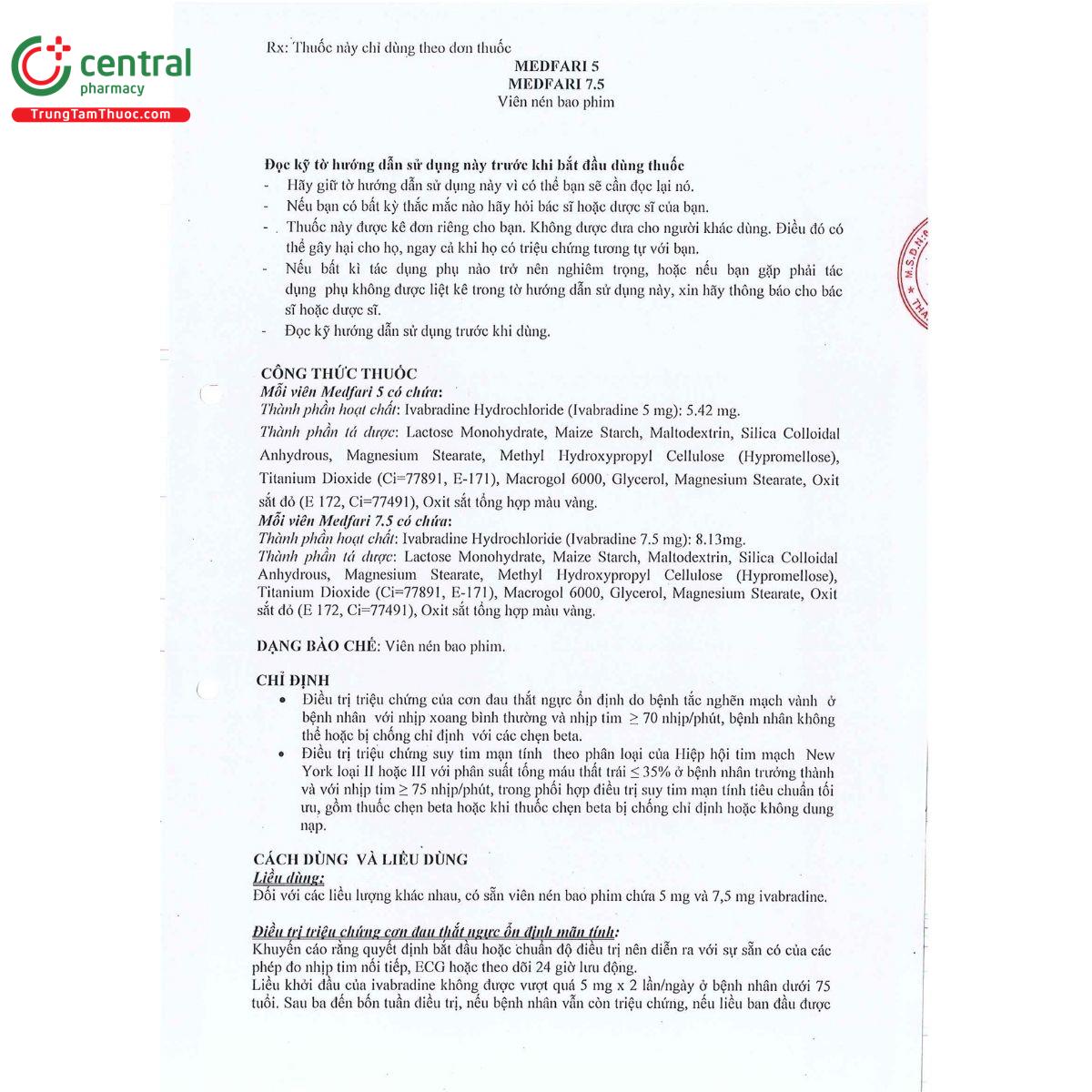 thuoc medfari 7 5 3 B0786