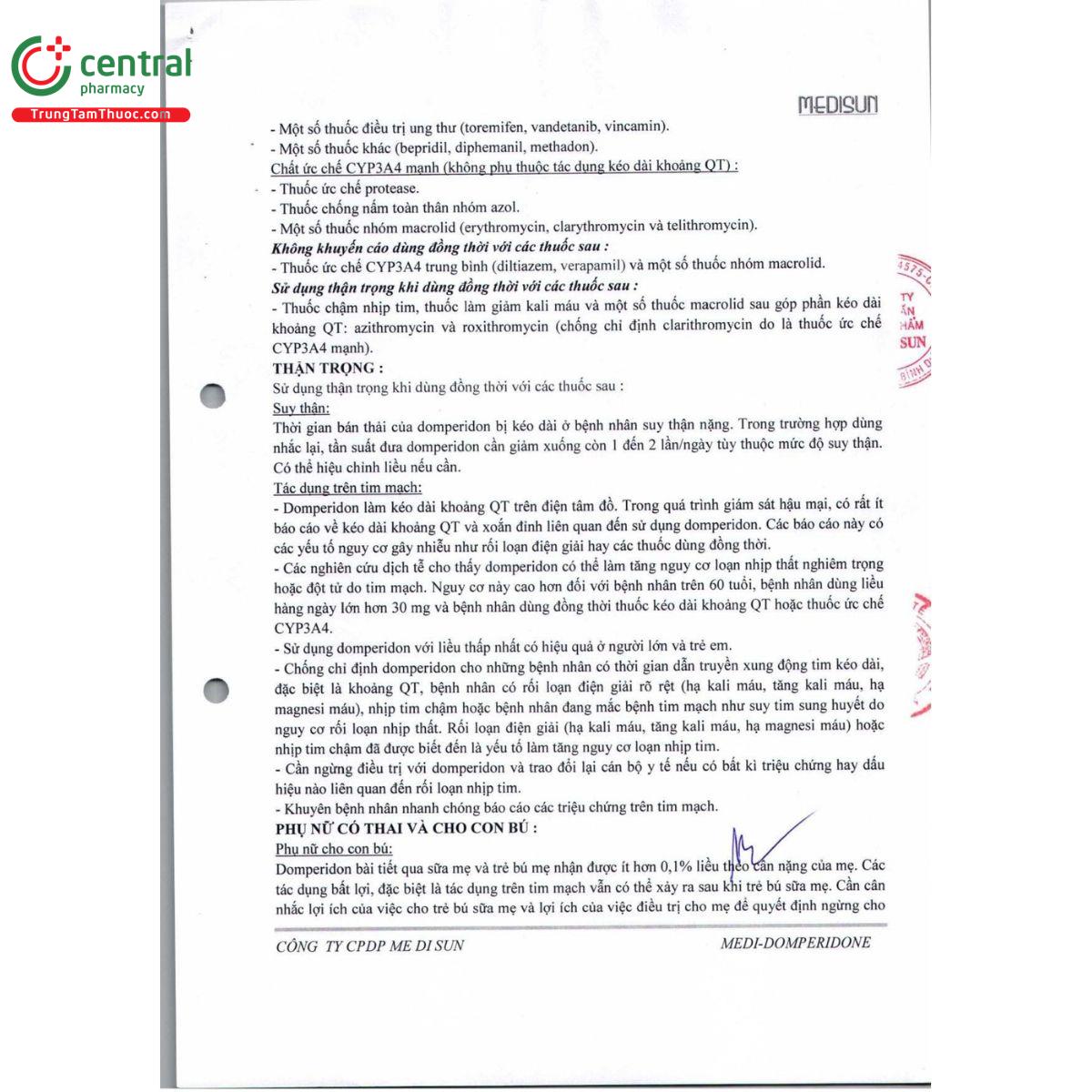thuoc medi domperidone 10mg 4 D1152 thuoc medi domperidone 10mg 4 D1152