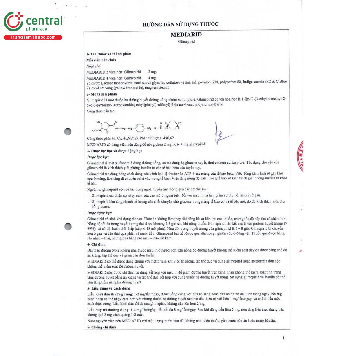 thuoc mediarid 4 6 A0315 thuoc mediarid 4 6 A0315