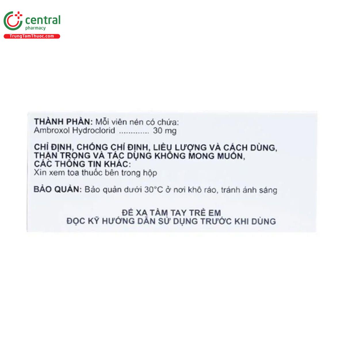 thuoc medibro tab 30mg 5 V8462 thuoc medibro tab 30mg 5 V8462