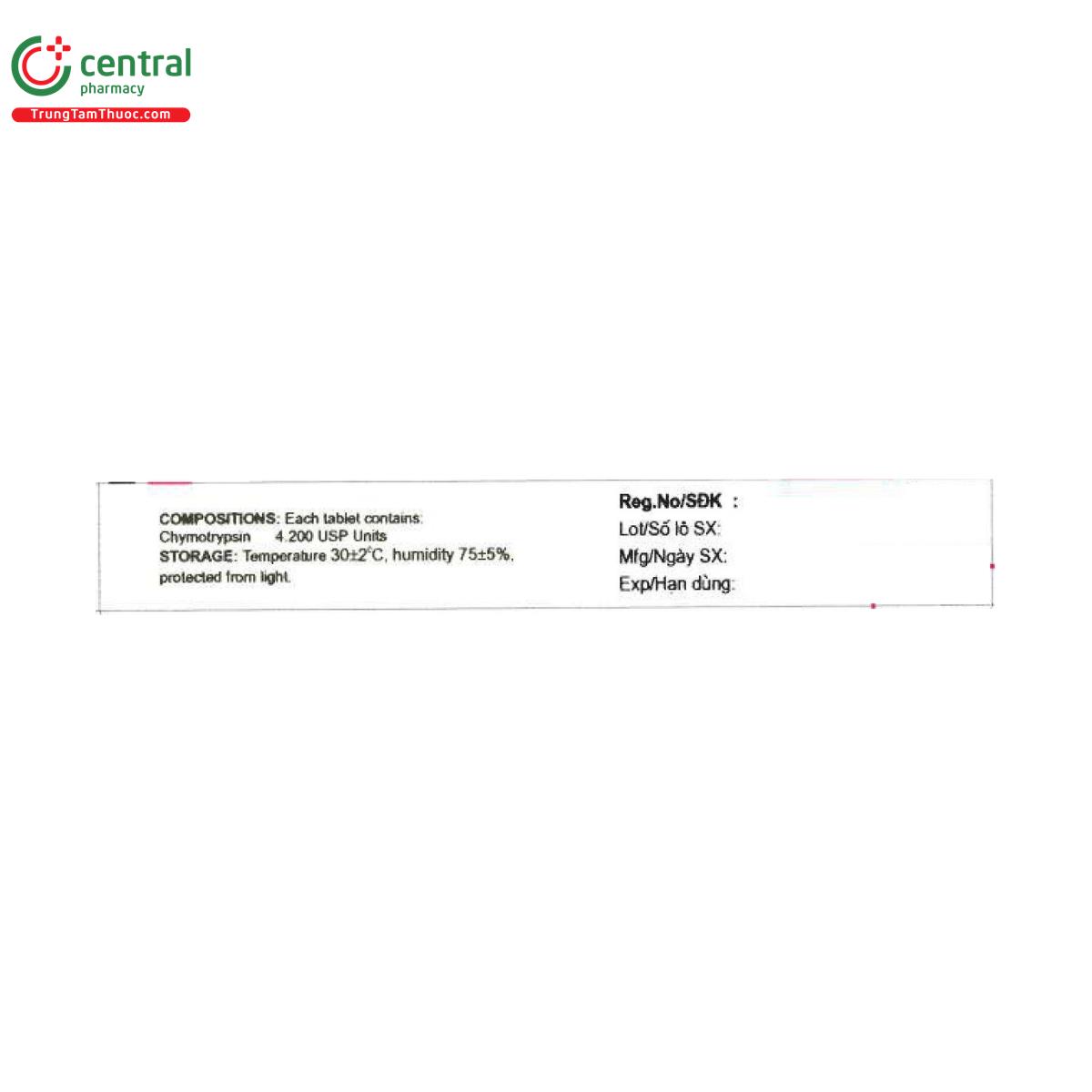 thuoc meditrypsin 3 C0757 thuoc meditrypsin 3 C0757