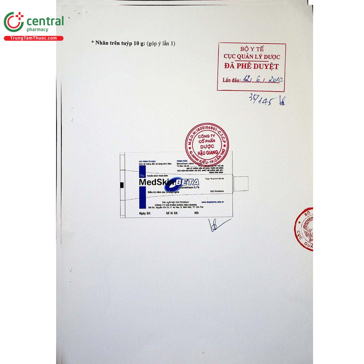 thuoc medskin beta 3 F2240 thuoc medskin beta 3 F2240