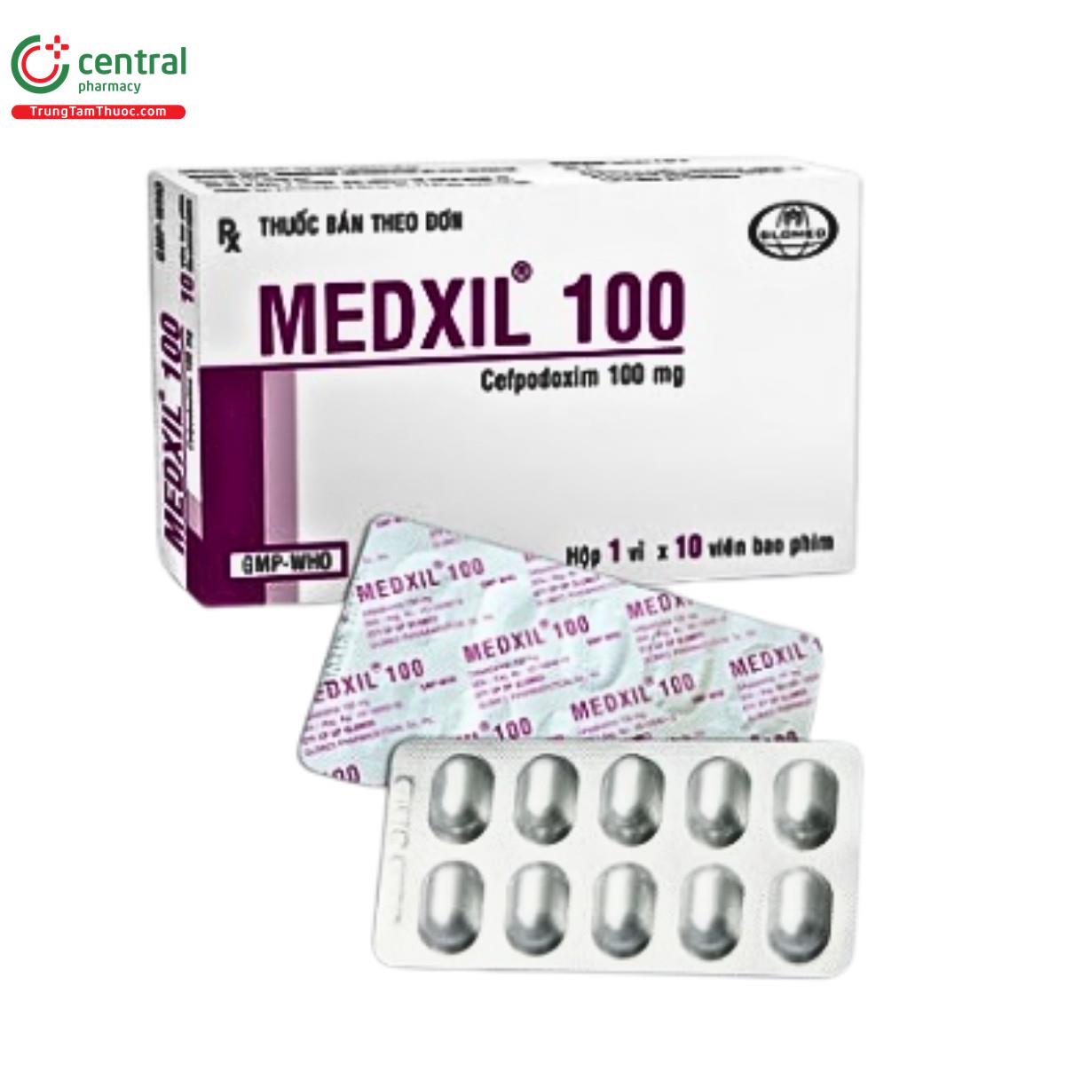 thuoc medxil 100 vien bao phim 1 M5583