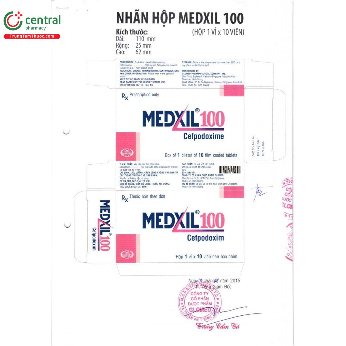thuoc medxil 100 vien bao phim 3 N5505