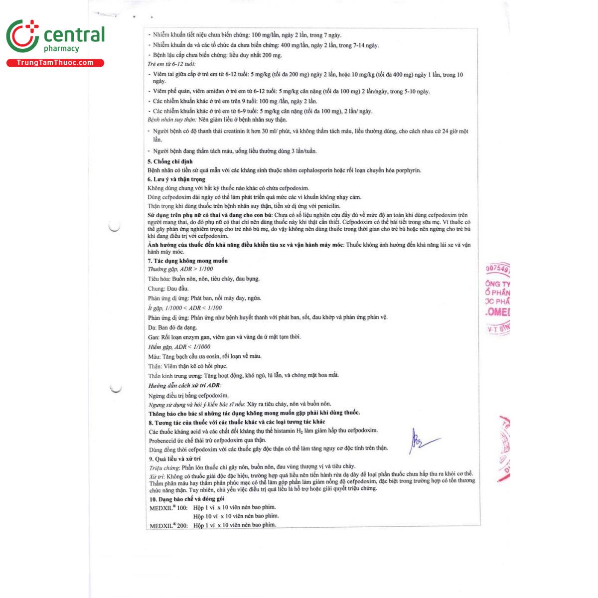 thuoc medxil 100 vien bao phim 5 A0221