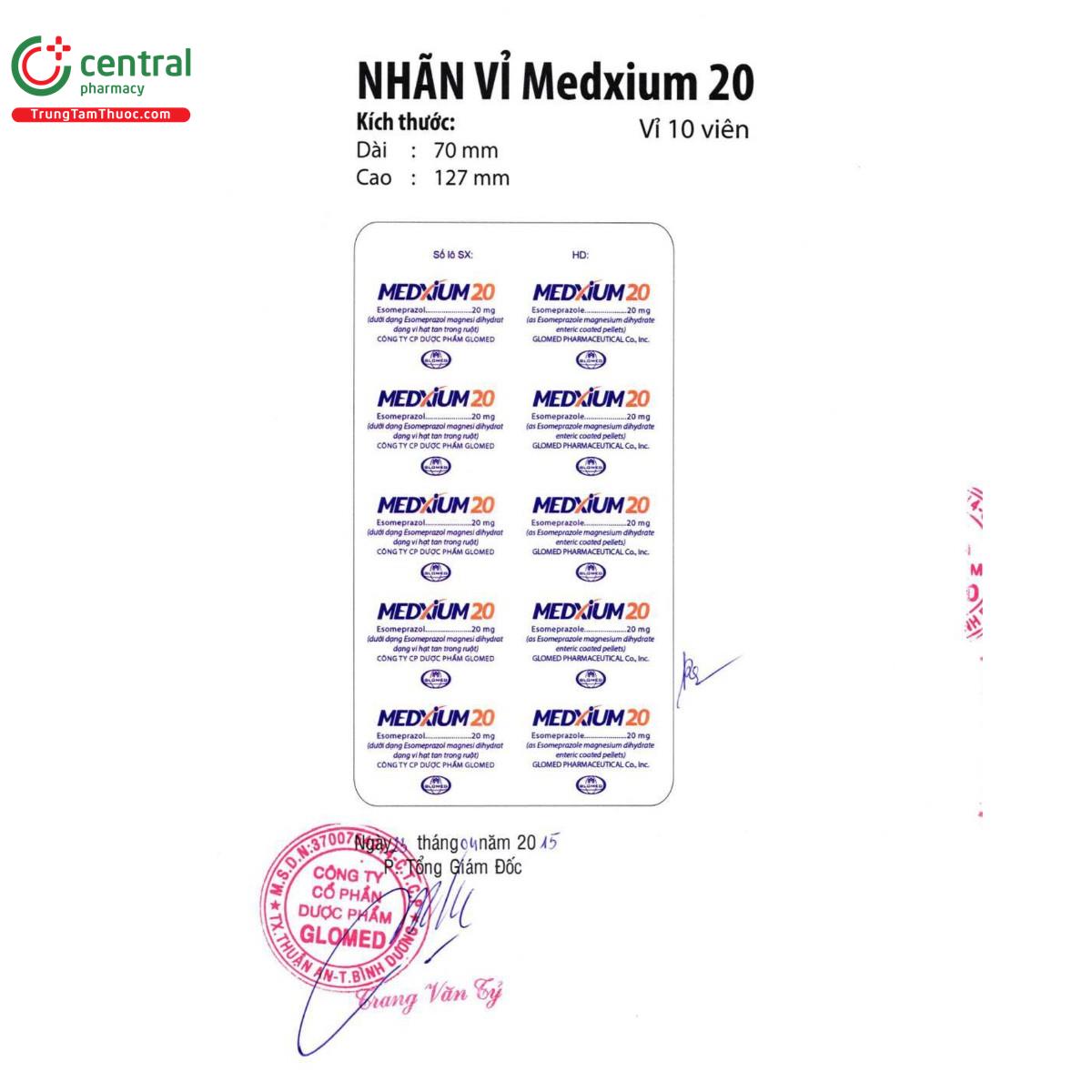 thuoc medxium 20 3 E1731 thuoc medxium 20 3 E1731