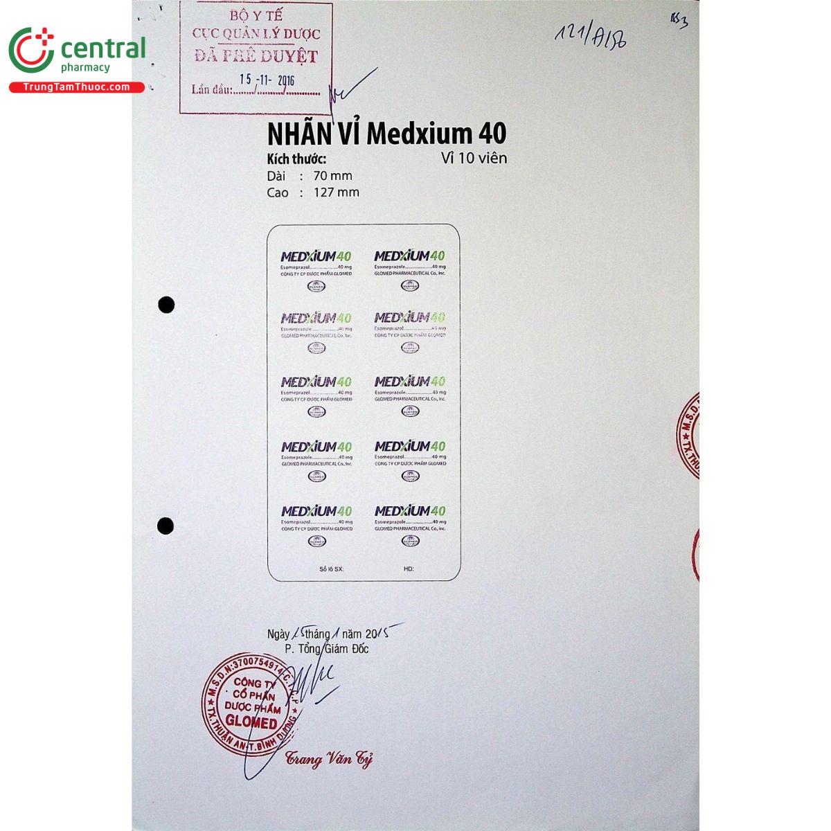 thuoc medxium 40 3 D1274 thuoc medxium 40 3 D1274