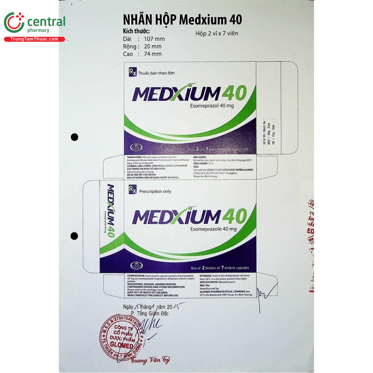thuoc medxium 40 6 J4818 thuoc medxium 40 6 J4818