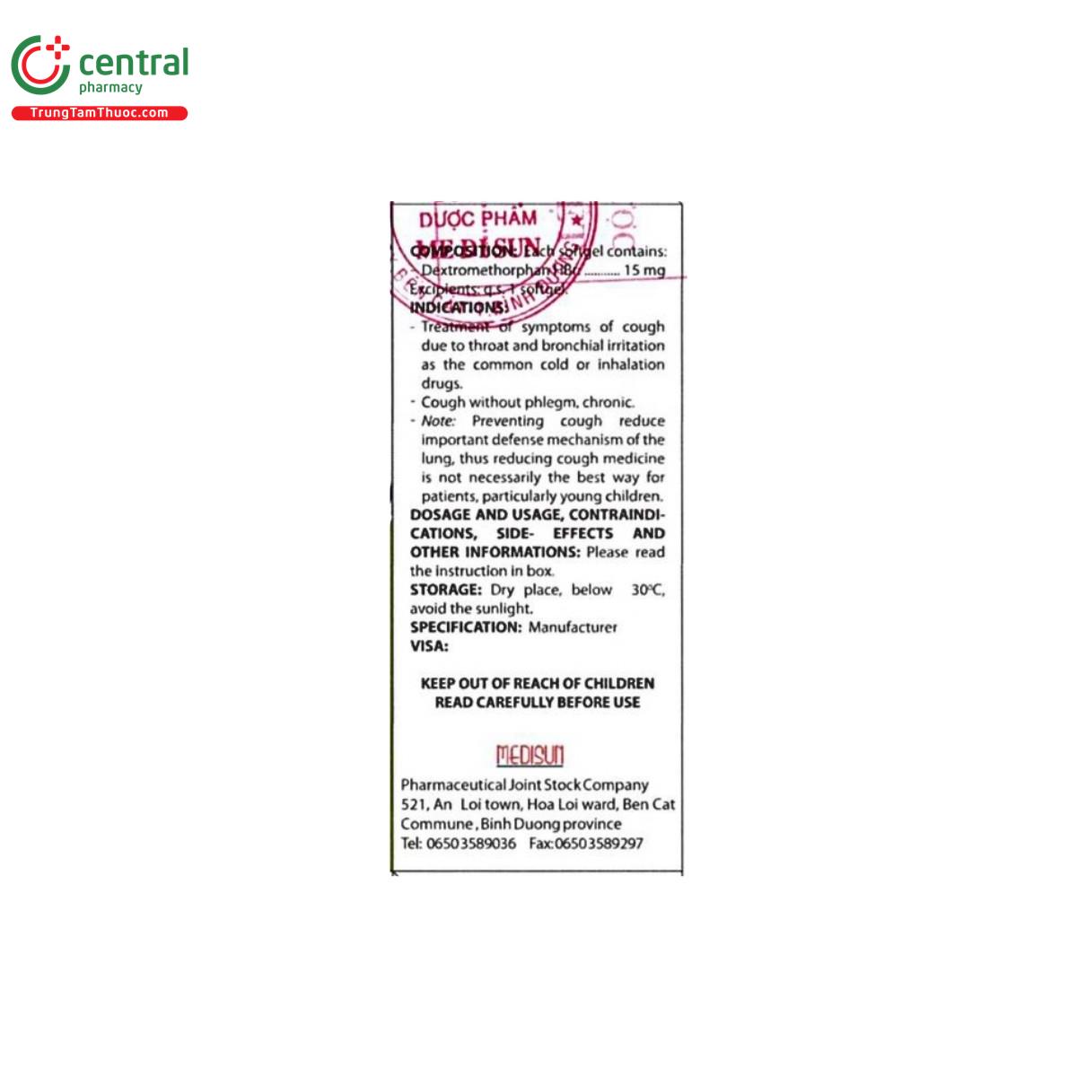 thuoc medytorphan 15 3 O5700 thuoc medytorphan 15 3 O5700