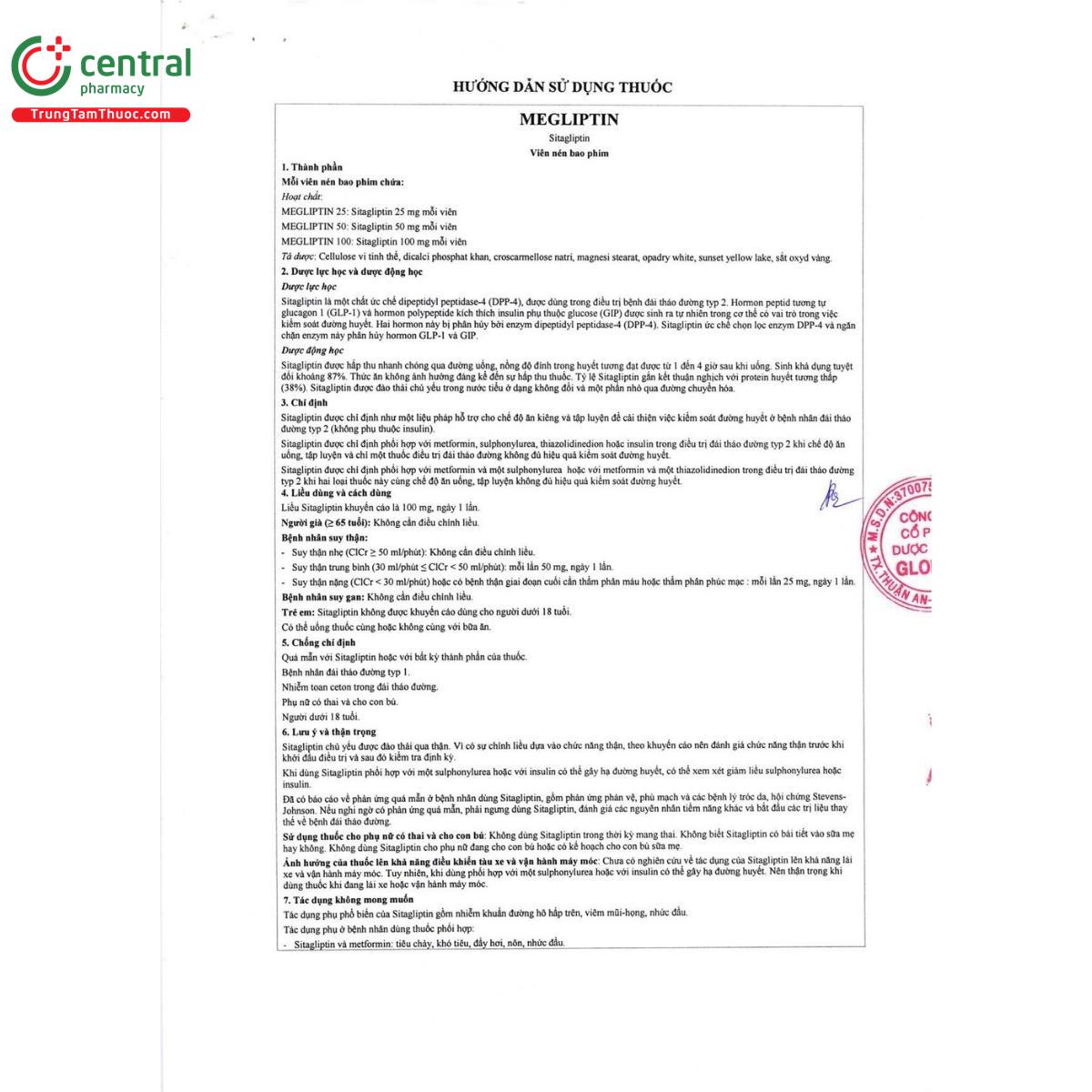 thuoc megliptin 25 15 P6328 thuoc megliptin 25 15 P6328