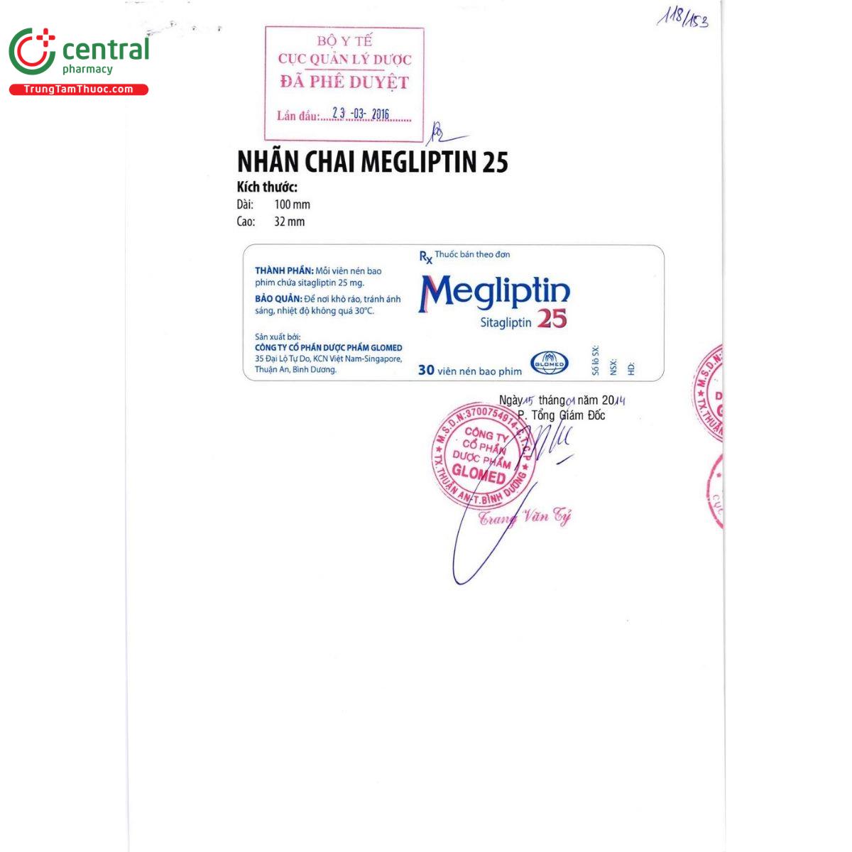 thuoc megliptin 25 3 P6453 thuoc megliptin 25 3 P6453
