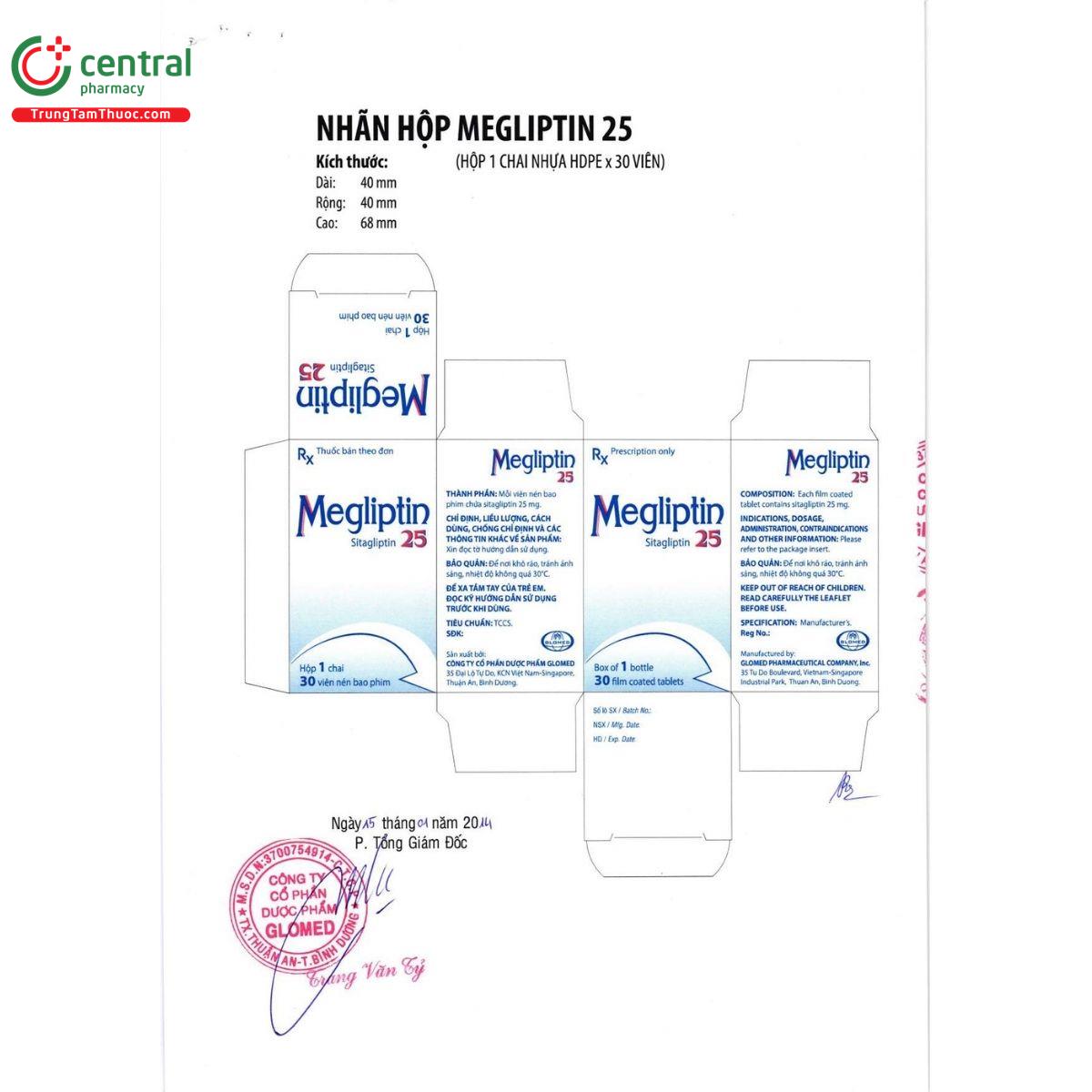 thuoc megliptin 25 4 E1748 thuoc megliptin 25 4 E1748