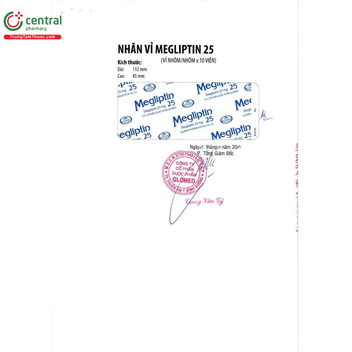 thuoc megliptin 25 5 H2827 thuoc megliptin 25 5 H2827