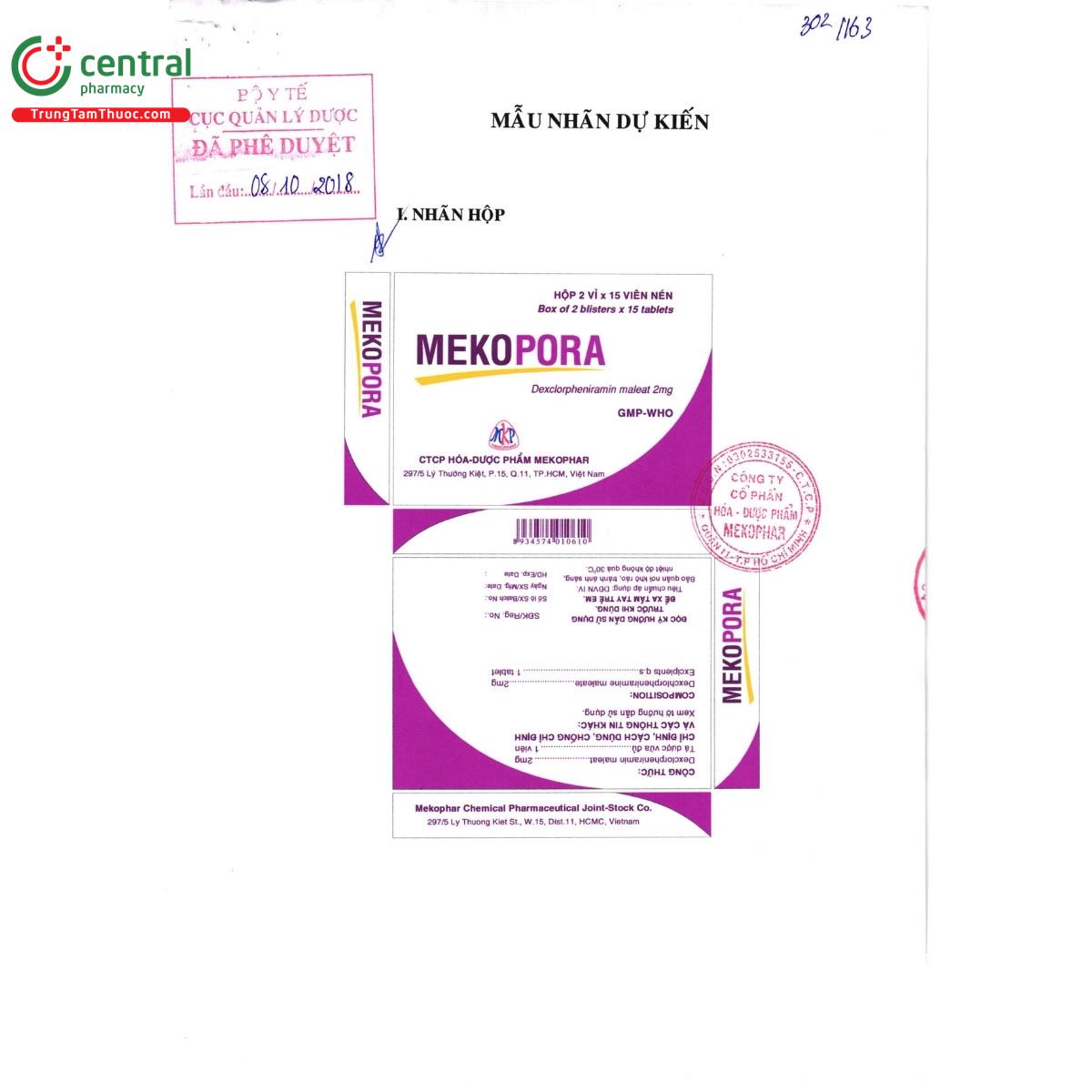 thuoc mekopora 2mg 6 T8303 thuoc mekopora 2mg 6 T8303