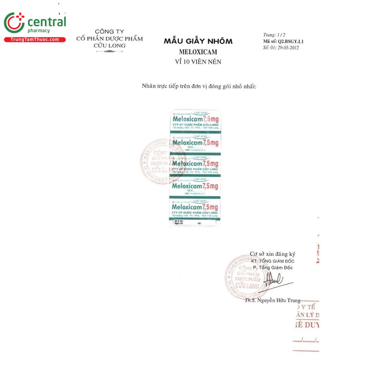 thuoc meloxicam 7 5mg pharimexco 4 R7752