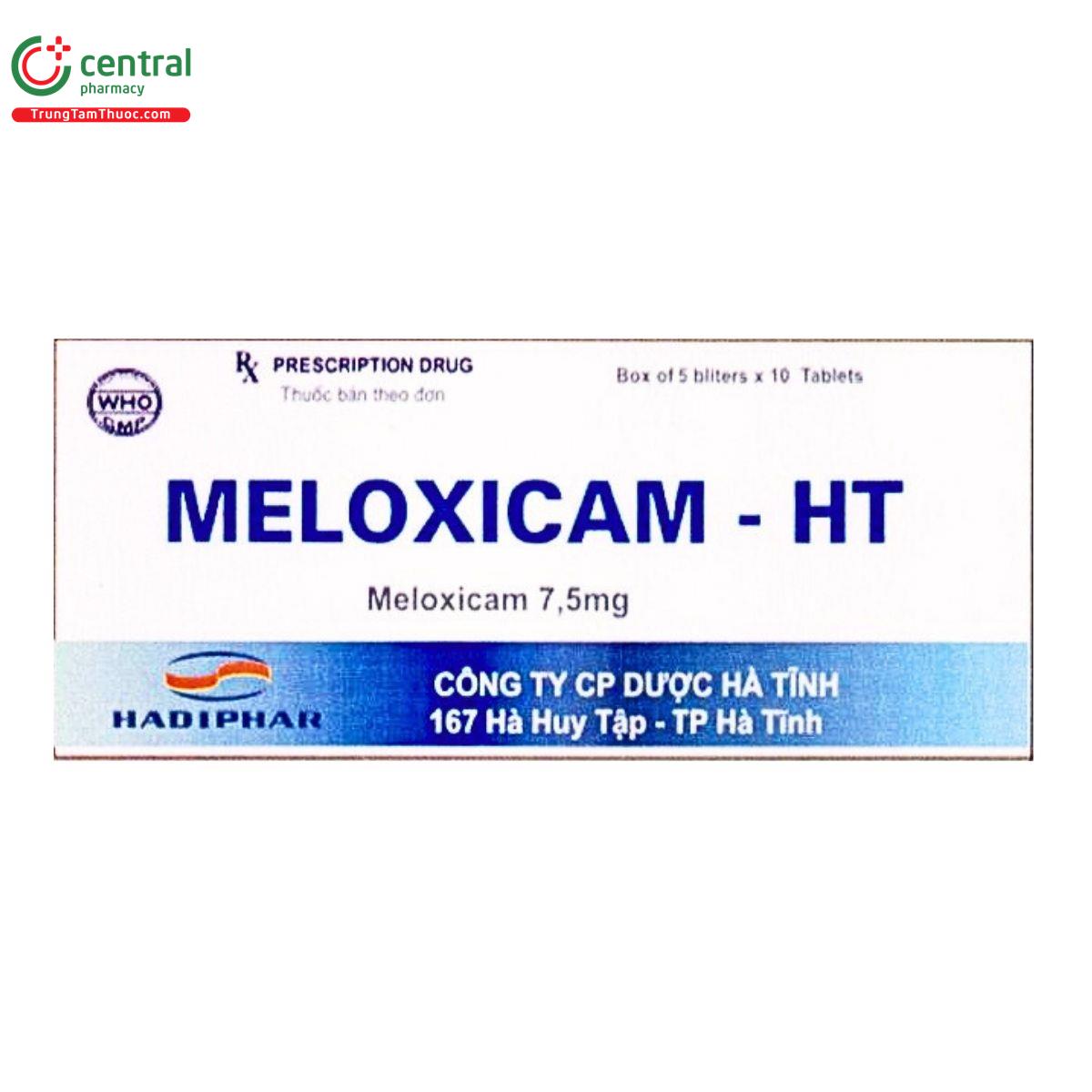 thuoc meloxicam ht 7 5 mg 1 M5153 thuoc meloxicam ht 7 5 mg 1 M5153