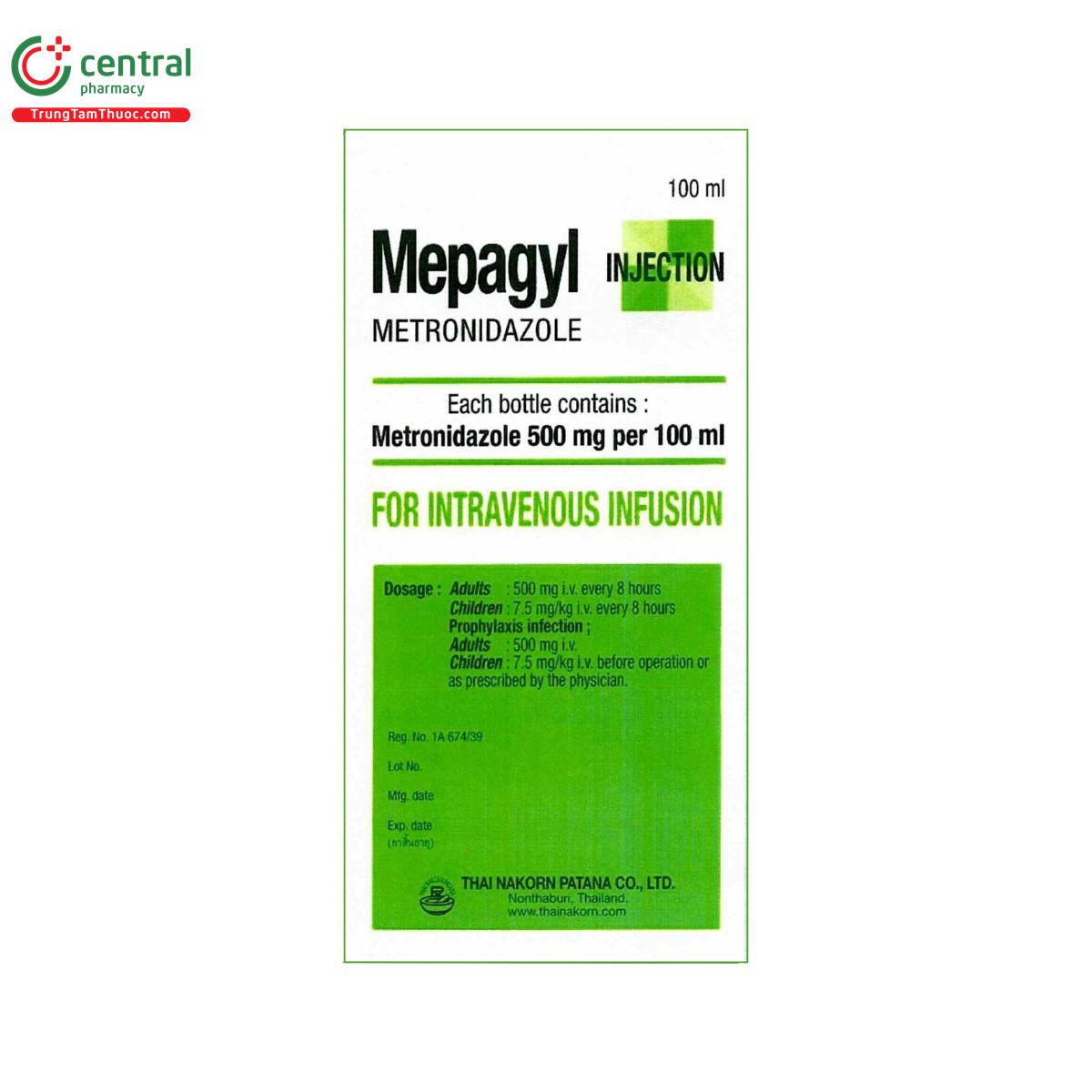 thuoc mepagyl injection 5mg ml L4345