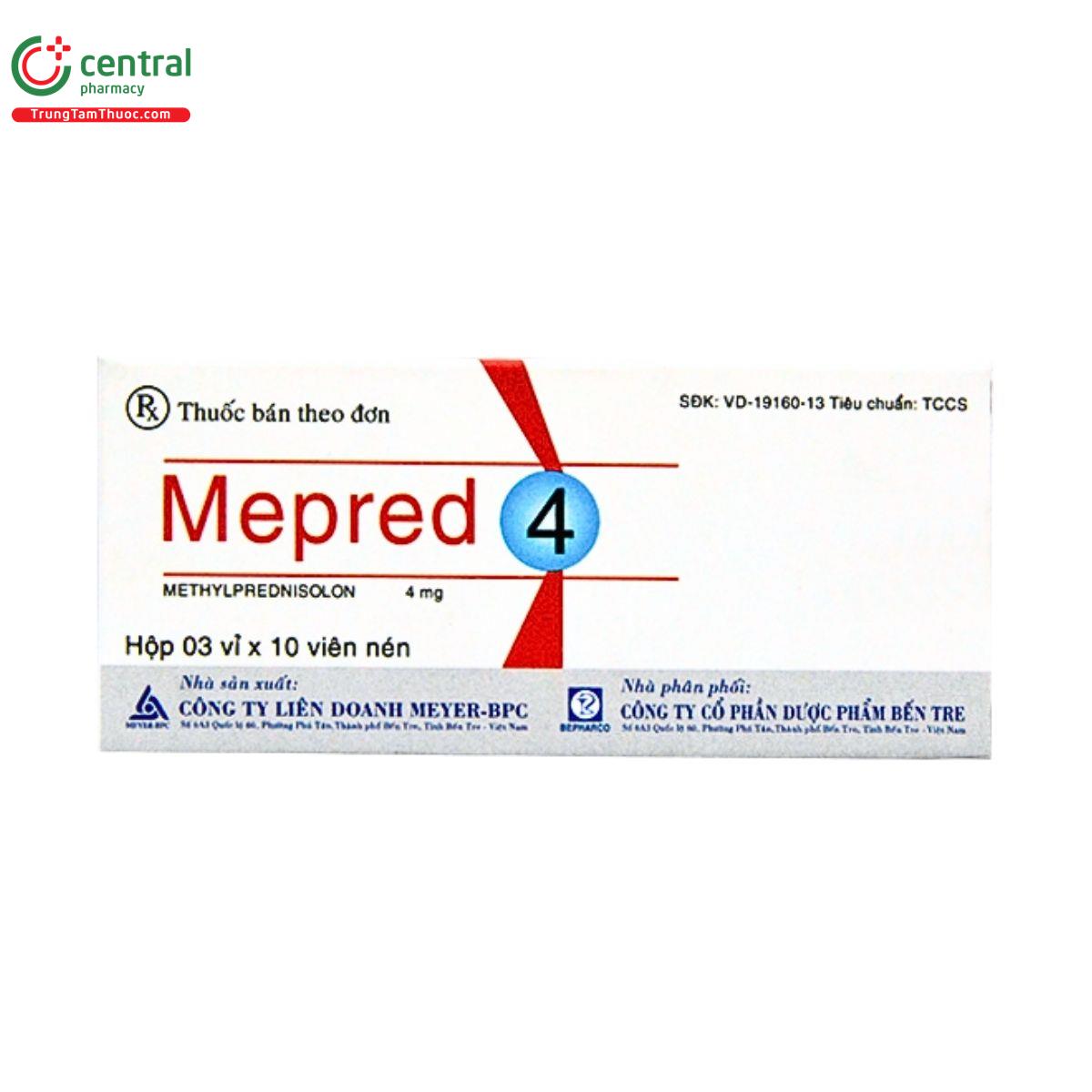 thuoc mepred 4mg 2 L4653 thuoc mepred 4mg 2 L4653