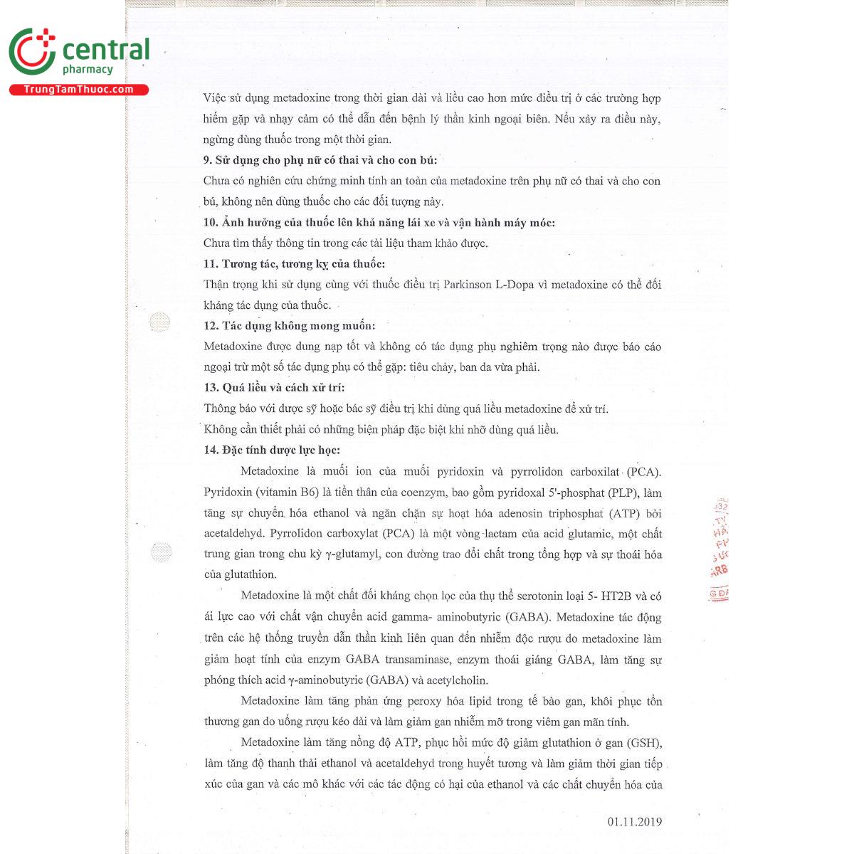 thuoc metaxidox 5 H3642